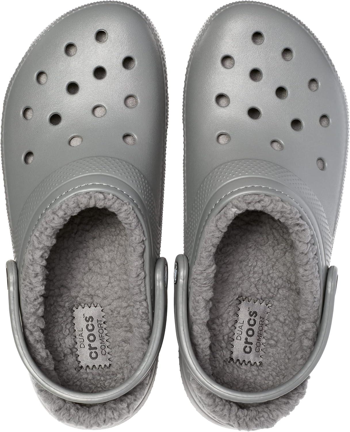 imageCrocs Unisex Adult Classic Lined ClogSlate GreySmoke