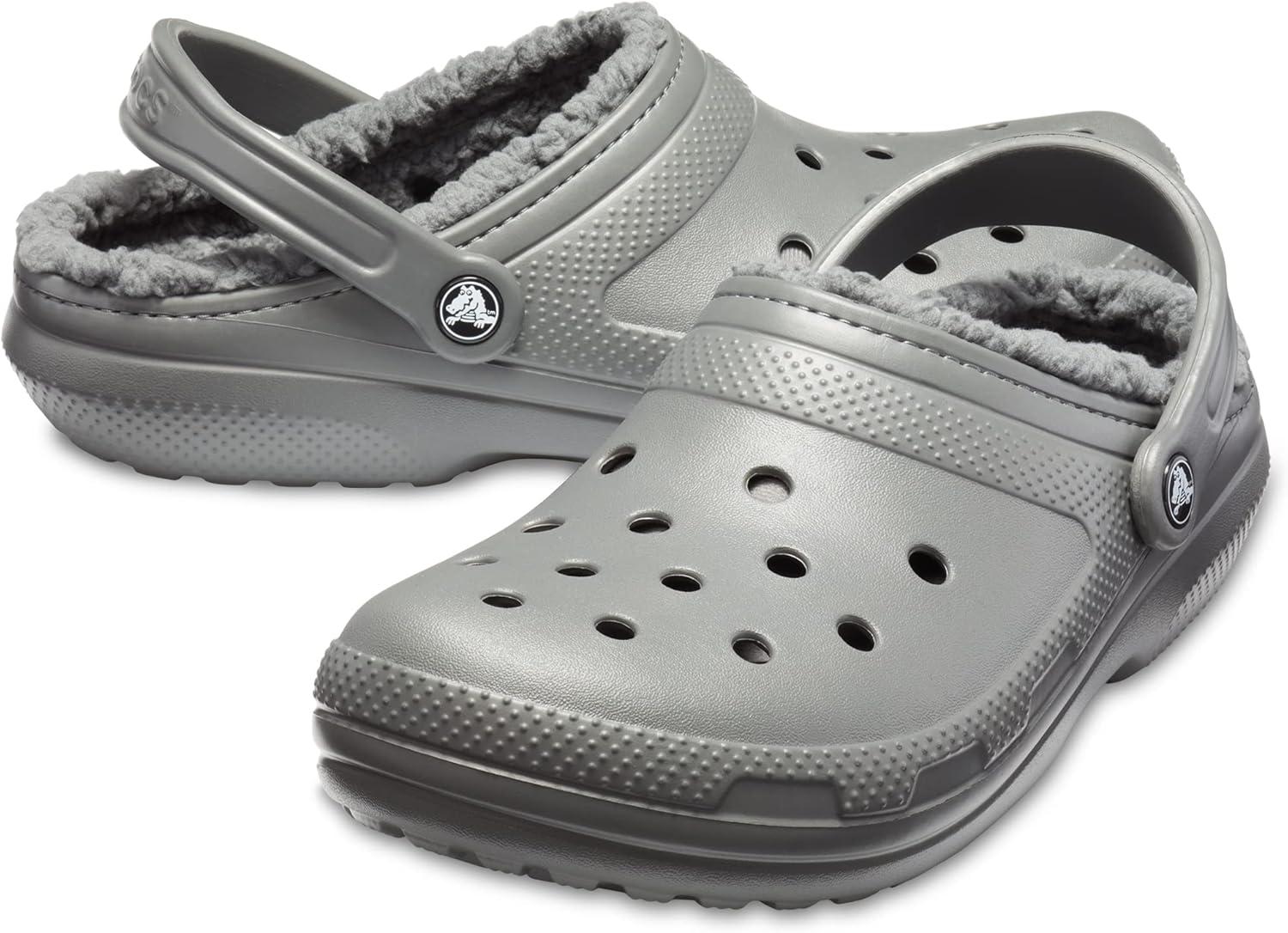 imageCrocs Unisex Adult Classic Lined ClogSlate GreySmoke