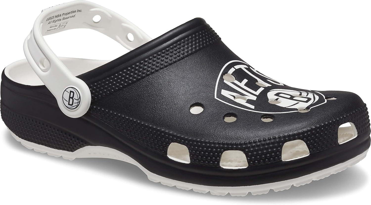 imageCrocs UnisexAdult Classic Collegiate ClogsBrooklyn Nets