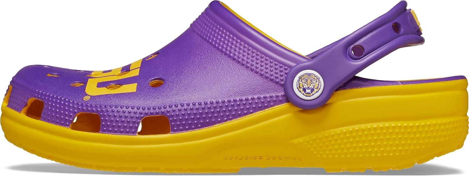 imageCrocs UnisexAdult Classic Collegiate ClogsLsu