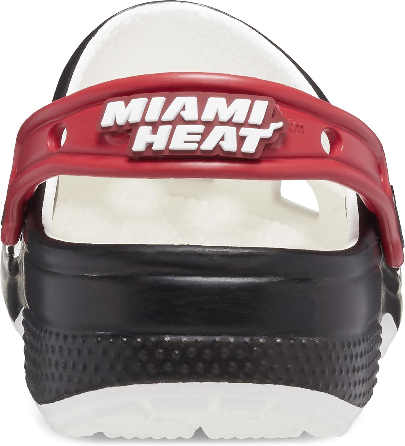 imageCrocs UnisexAdult Classic Collegiate ClogsMiami Heat