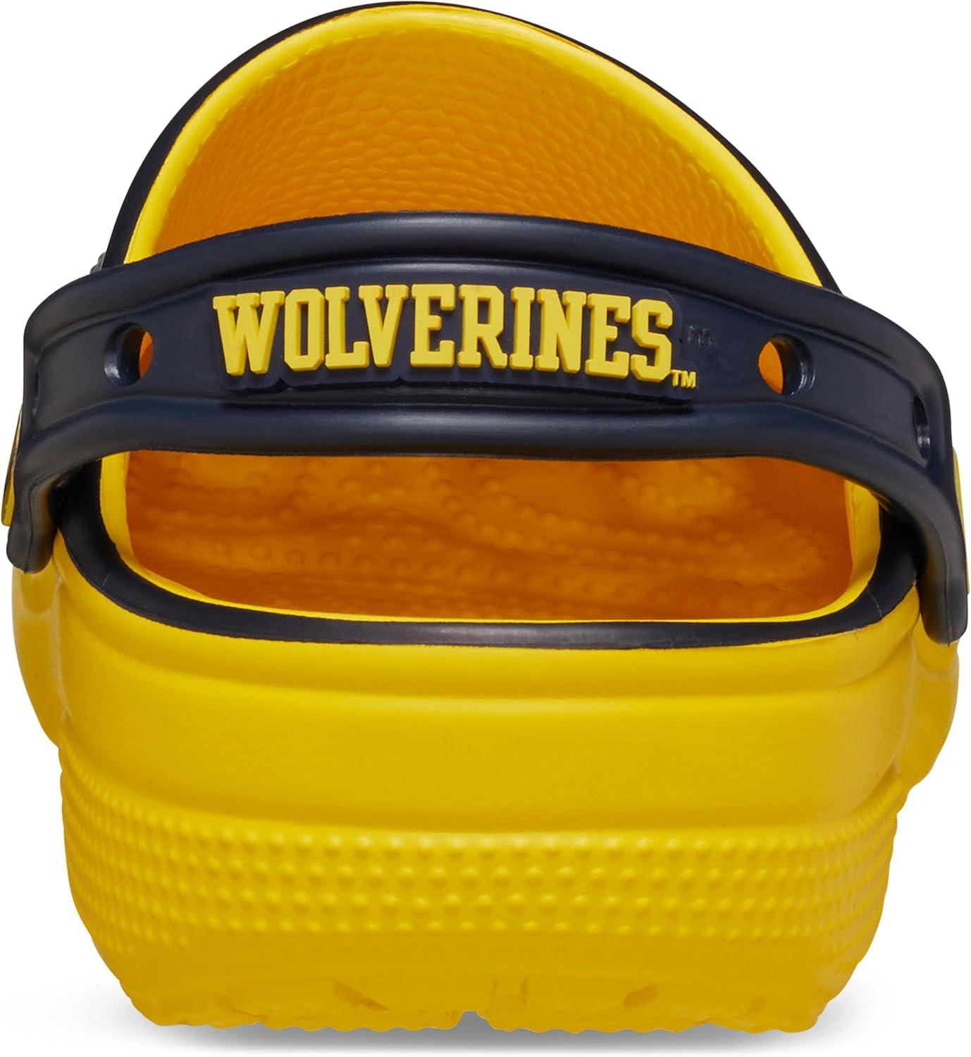 imageCrocs UnisexAdult Classic Collegiate ClogsMichigan