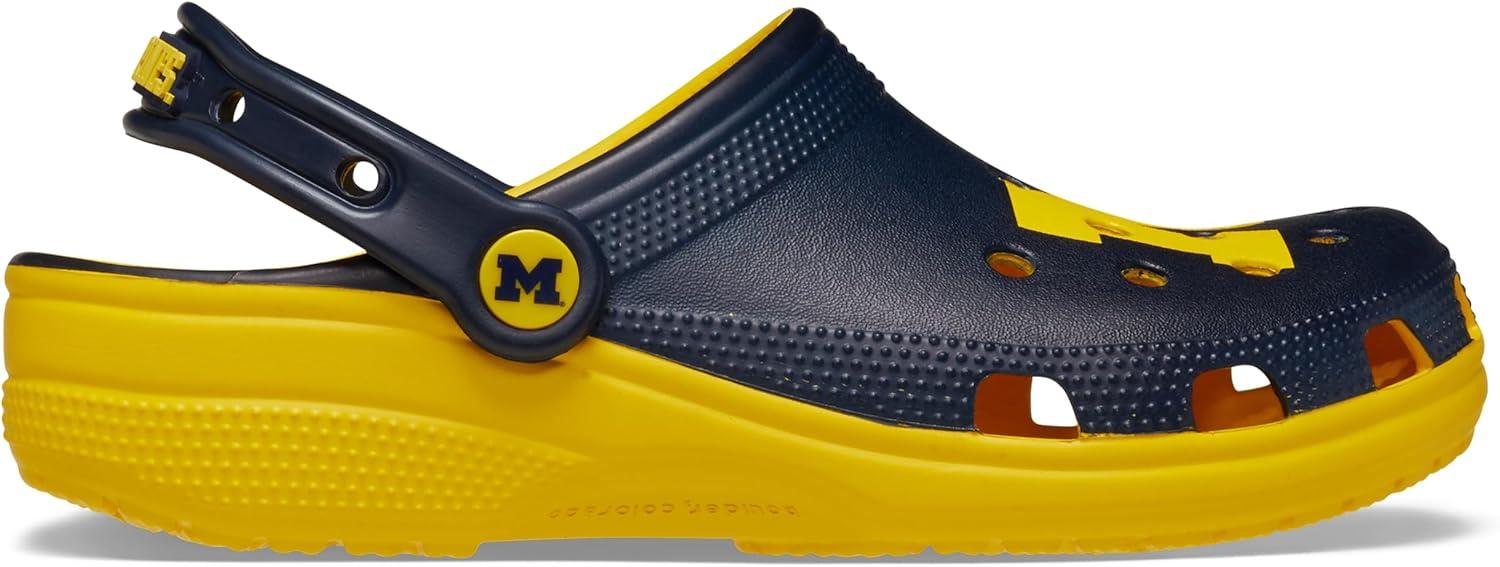 imageCrocs UnisexAdult Classic Collegiate ClogsMichigan