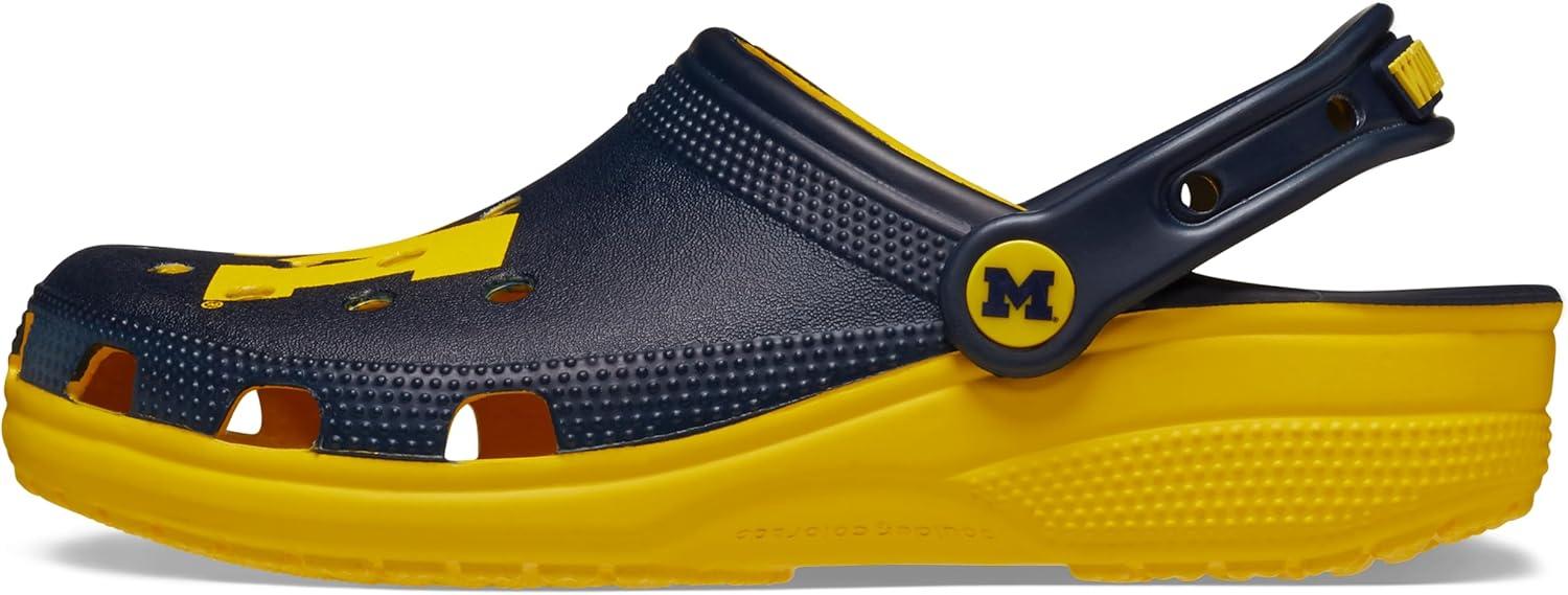 imageCrocs UnisexAdult Classic Collegiate ClogsMichigan