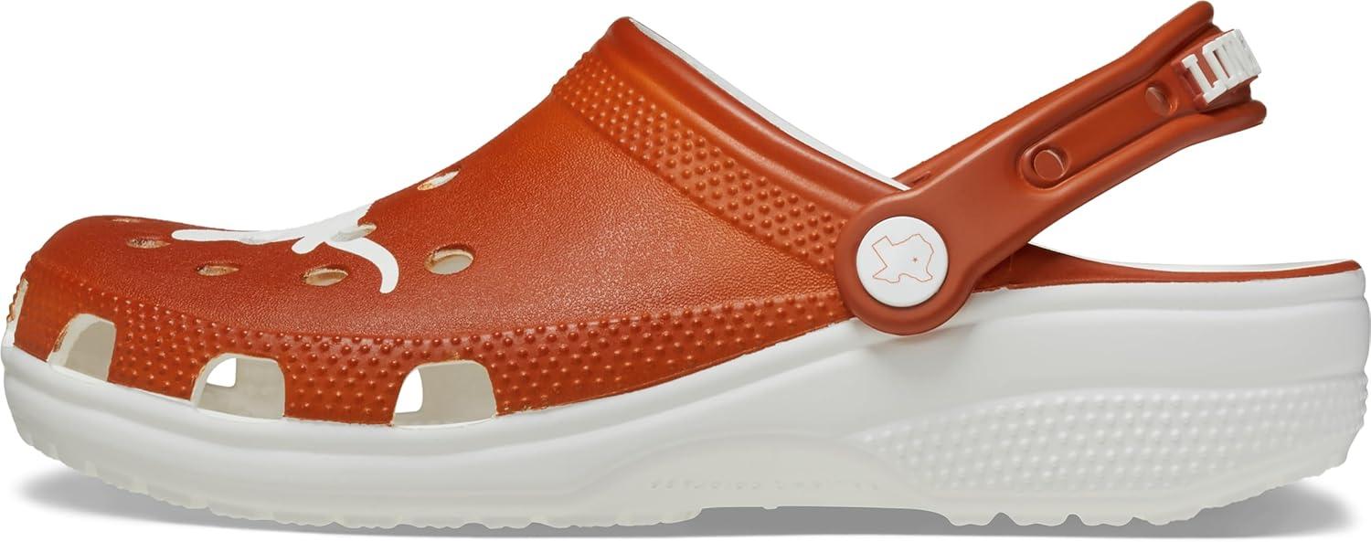 imageCrocs UnisexAdult Classic Collegiate ClogsTexas