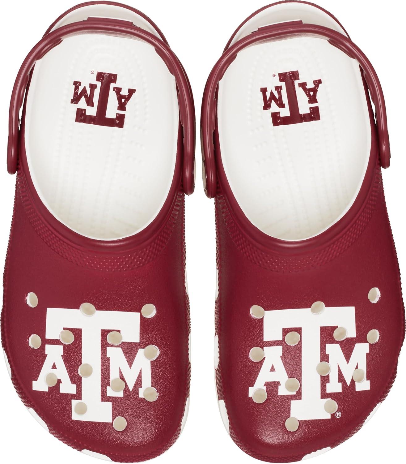 imageCrocs UnisexAdult Classic Collegiate ClogsTexas Am