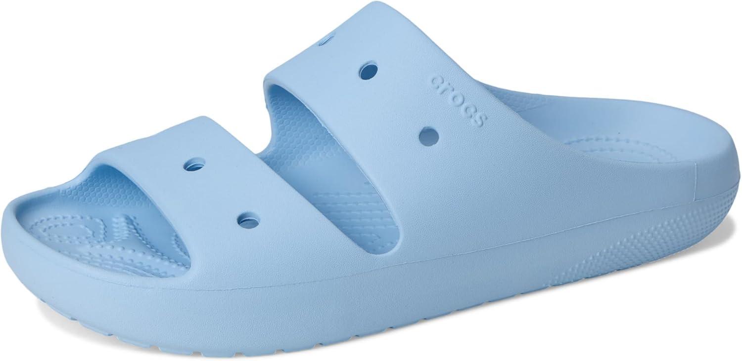 imageCrocs UnisexAdult Classic Sandal 20 SlideBlue Calcite