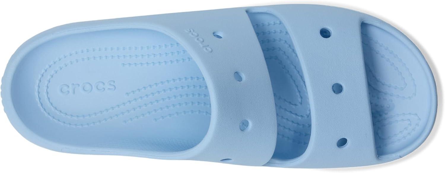 imageCrocs UnisexAdult Classic Sandal 20 SlideBlue Calcite