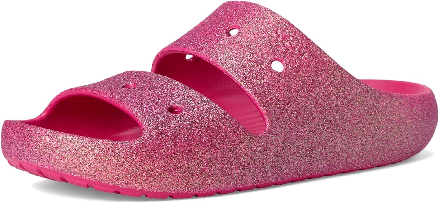 imageCrocs UnisexAdult Classic Sandal 20 SlideDragon Fruit