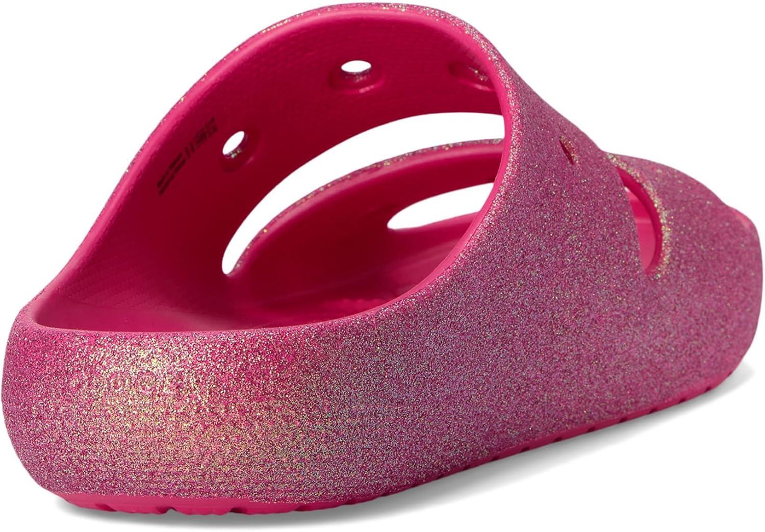 imageCrocs UnisexAdult Classic Sandal 20 SlideDragon Fruit