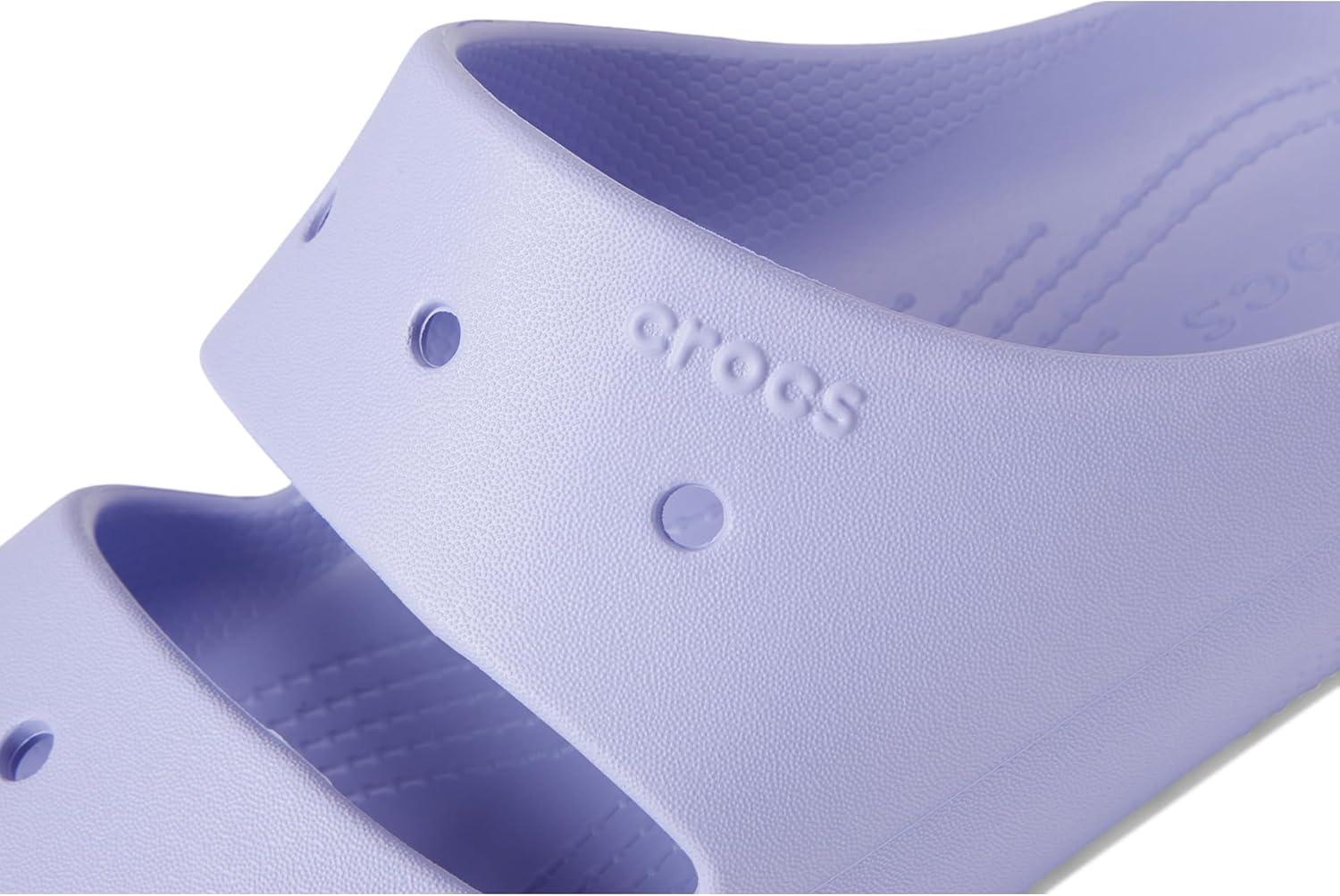 imageCrocs UnisexAdult Classic Sandal 20 SlideMystic Purple