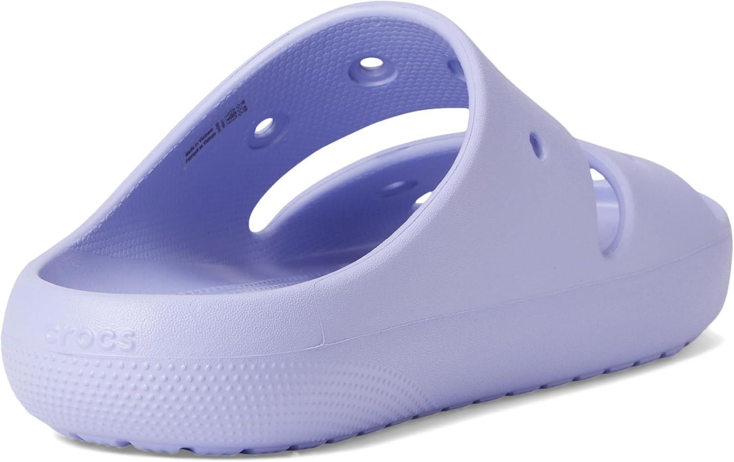 imageCrocs UnisexAdult Classic Sandal 20 SlideMystic Purple
