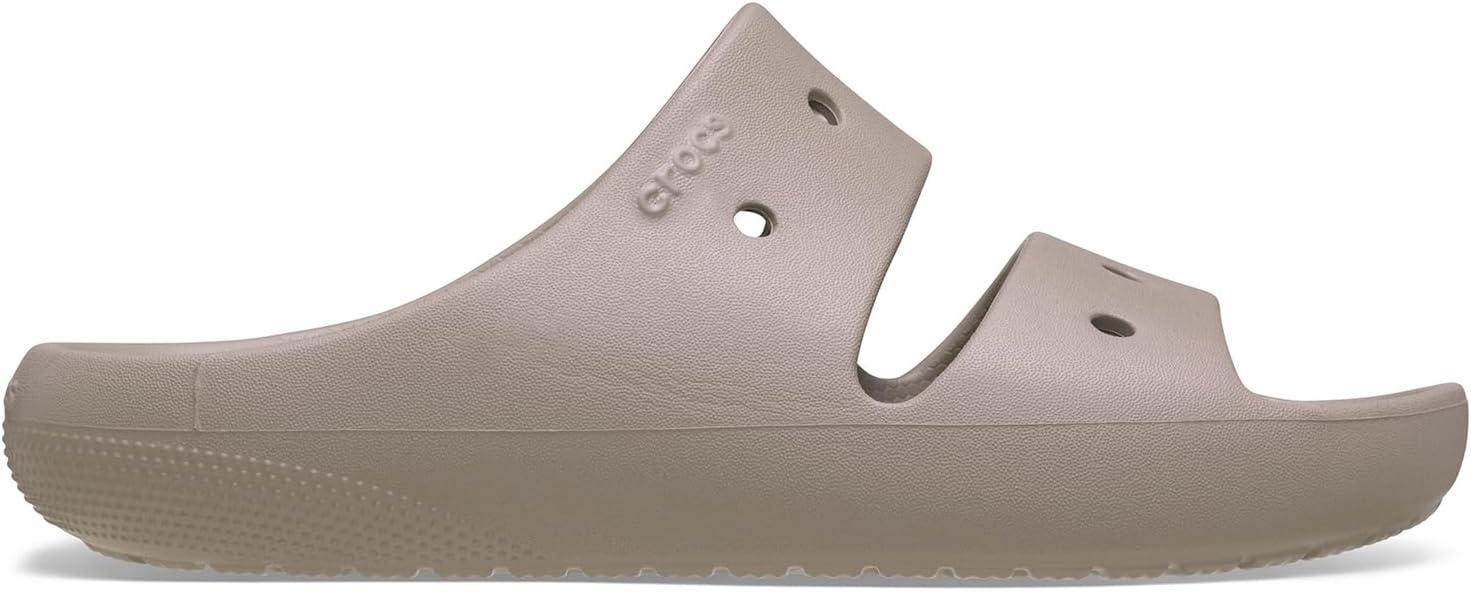 imageCrocs UnisexAdult Classic Sandal 20 SlideTaupe