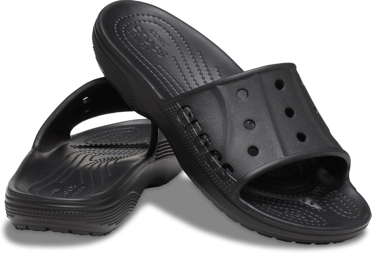 imageCrocs UnisexAdult Via SlideBlack