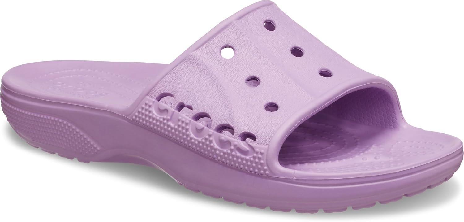 imageCrocs UnisexAdult Via SlideOrchid