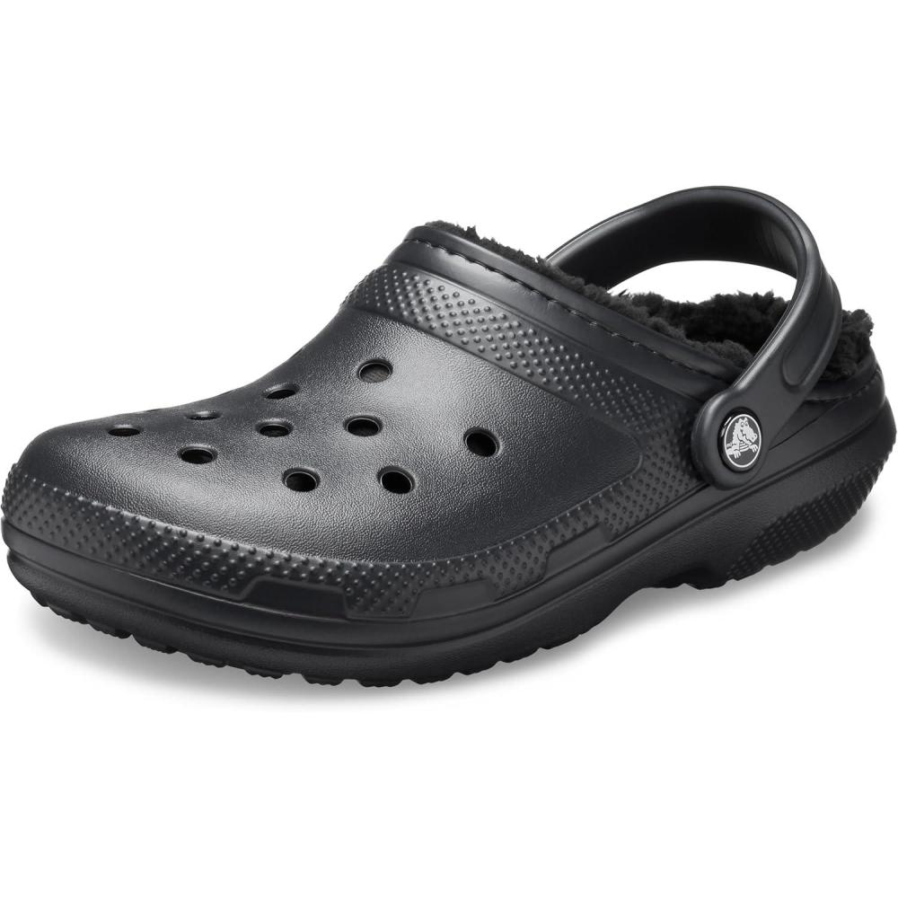 imageCrocs Unisex Adult Classic Lined ClogBlackBlack