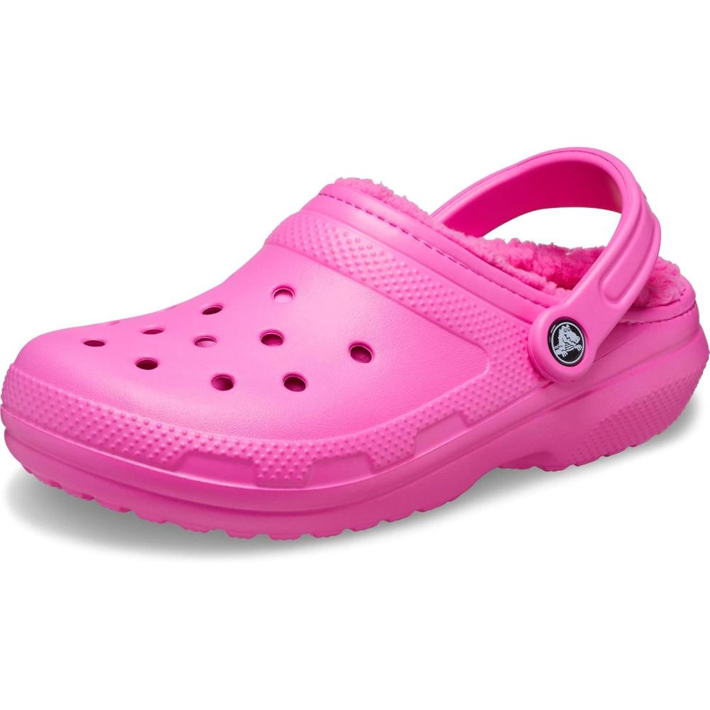 imageCrocs Unisex Adult Classic Lined ClogElectric PinkElectric Pink
