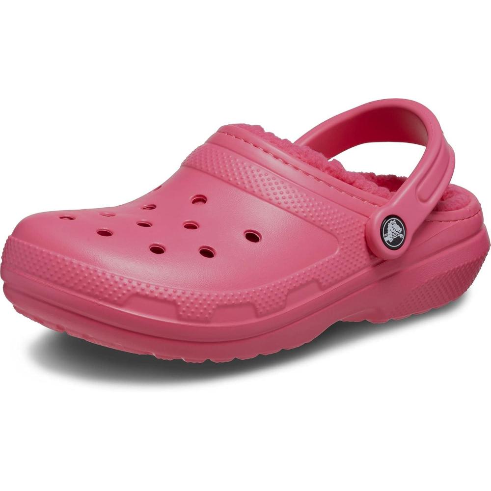 imageCrocs Unisex Adult Classic Lined ClogHyper Pink