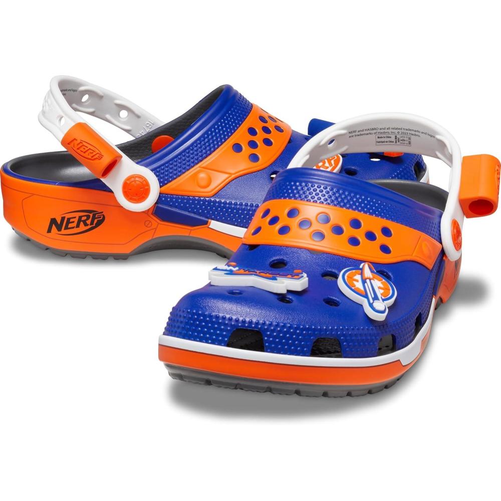 imageCrocs Unisex Adult Classic Nerf ClogsNerf Blue