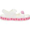 imageCrocs Kids Crocband Cruiser SandalsWhitePink Tweed