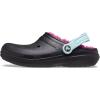 imageCrocs Unisex Adult Classic Lined ClogBlackPink Multi