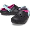 imageCrocs Unisex Adult Classic Lined ClogBlackPink Multi