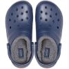 imageCrocs Unisex Adult Classic Lined ClogNavyCharcoal