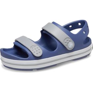 imageCrocs Kids Crocband Cruiser SandalsBijou BlueLight Grey