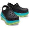 imageCrocs Unisex Adult Mega Crush ClogsBlackMulti
