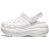 imageCrocs Unisex Adult Mega Crush ClogsWhite