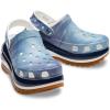 imageCrocs Unisex Adult Mega Crush ClogsWhiteMulti Denim