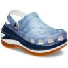 imageCrocs Unisex Adult Mega Crush ClogsWhiteMulti Denim