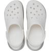 imageCrocs Unisex Adult Mega Crush ClogsWhiteSilver