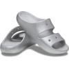 imageCrocs Unisex Classic Sandals 20 SlideSilver