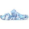 imageCrocs UnisexAdult Classic Marbled Sandals SlideBlue CalciteMulti