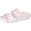 imageCrocs UnisexAdult Classic Marbled Sandals SlideQuartzMulti