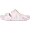 imageCrocs UnisexAdult Classic Marbled Sandals SlideQuartzMulti