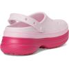 imageCrocs UnisexAdult Classic Stacked Clogs PlatformDragon Fruit
