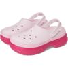 imageCrocs UnisexAdult Classic Stacked Clogs PlatformDragon Fruit