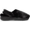 imageCrocs UnisexAdult Classic Unfurgettable Clogs Fuzzy SlippersBlack