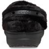imageCrocs UnisexAdult Classic Unfurgettable Clogs Fuzzy SlippersBlack