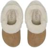 imageCrocs UnisexAdult Classic Unfurgettable Clogs Fuzzy SlippersSepia Suede