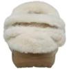 imageCrocs UnisexAdult Classic Unfurgettable Clogs Fuzzy SlippersSepia Suede