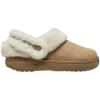 imageCrocs UnisexAdult Classic Unfurgettable Clogs Fuzzy SlippersSepia Suede