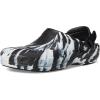 imageCrocs UnisexAdult Classic Work Clogs Adjustable Slip Resistant Work Shoes with HoleFree ConstructionBlackWhite