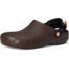 imageCrocs UnisexAdult Classic Work Clogs Adjustable Slip Resistant Work Shoes with HoleFree ConstructionCoffee