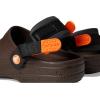 imageCrocs UnisexAdult Classic Work Clogs Adjustable Slip Resistant Work Shoes with HoleFree ConstructionCoffee
