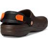 imageCrocs UnisexAdult Classic Work Clogs Adjustable Slip Resistant Work Shoes with HoleFree ConstructionCoffee