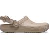 imageCrocs UnisexAdult Classic Work Clogs Adjustable Slip Resistant Work Shoes with HoleFree ConstructionTaupe
