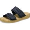 imageCrocs Womens Brooklyn Buckle Low SandalBlackTan